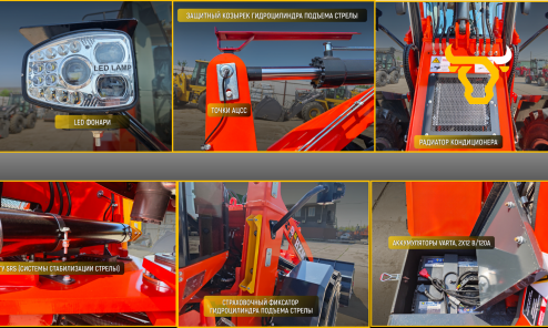 Фронтальный погрузчик HZM XC300 PRO